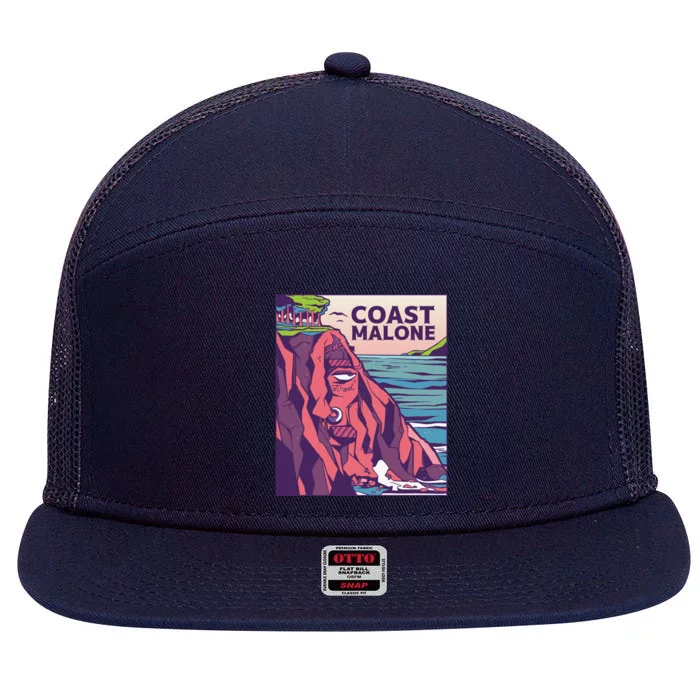 Coast Malone 7 Panel Mesh Trucker Snapback Hat