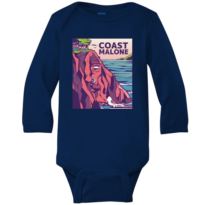 Coast Malone Baby Long Sleeve Bodysuit