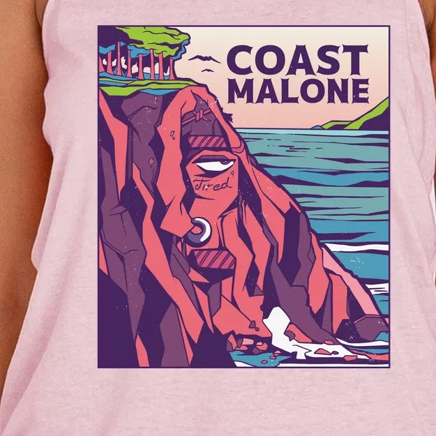 Coast Malone Women's Knotted Racerback Tank