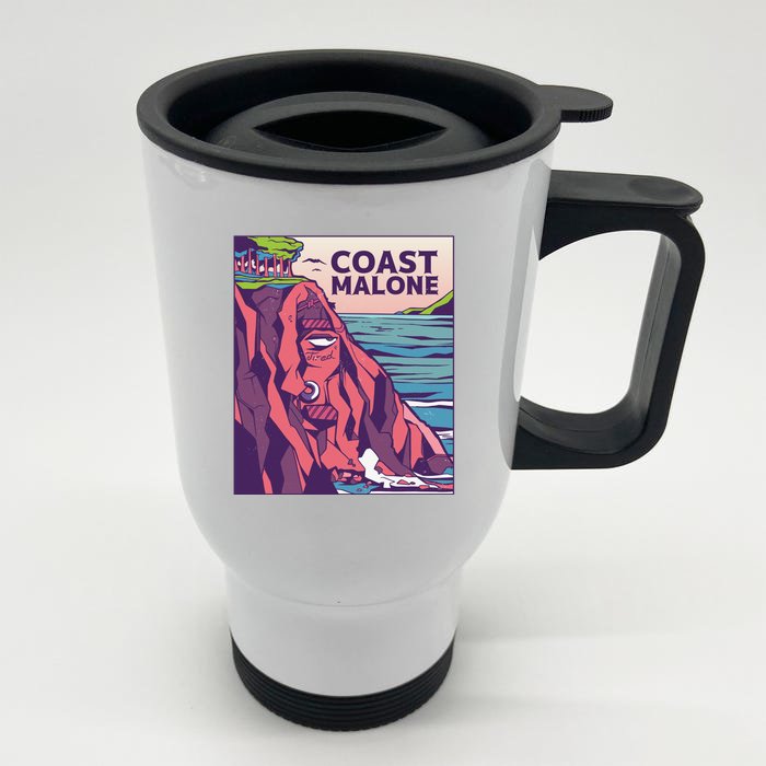 Coast Malone Front & Back Stainless Steel Travel Mug