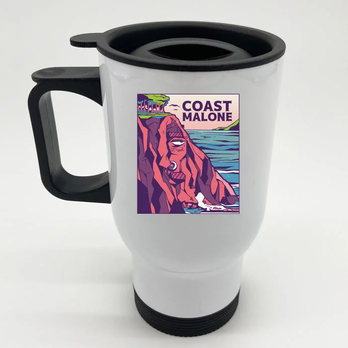 Coast Malone Front & Back Stainless Steel Travel Mug