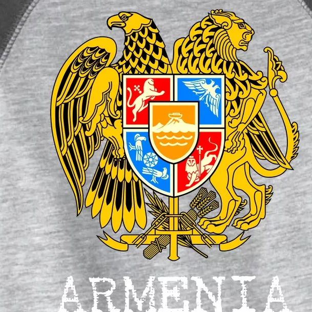 Coat of Arms of Armenia Toddler Fine Jersey T-Shirt