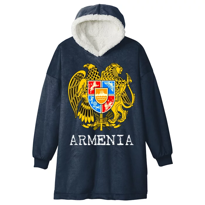 Coat of Arms of Armenia Hooded Wearable Blanket