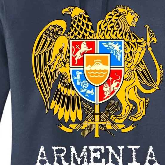 Coat of Arms of Armenia Women's Pullover Hoodie