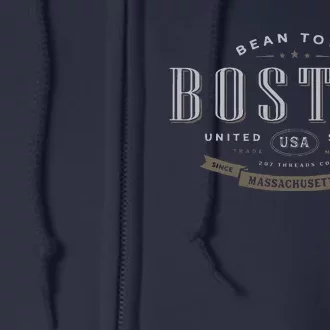 City Of Boston Full Zip Hoodie