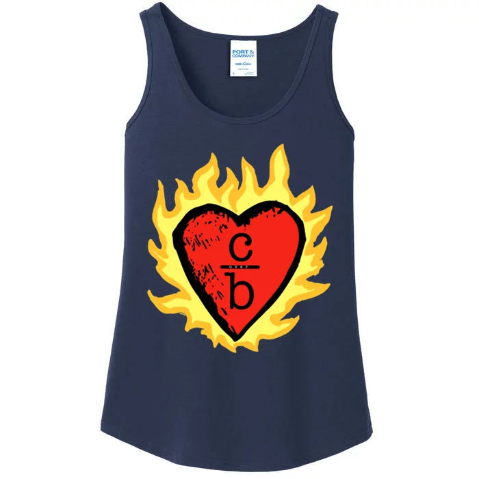 Clothes Over Bros Heart Logo Ladies Essential Tank