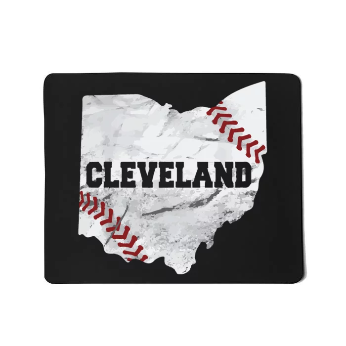 Cleveland Ohio Baseball Sport Baseball Mousepad