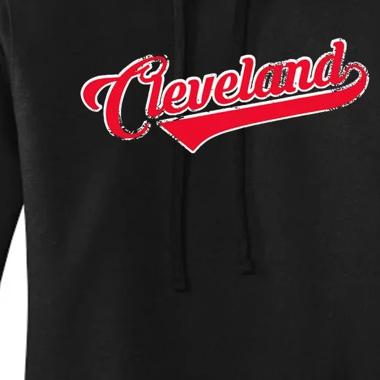 Cleveland Ohio Baseball Women's Pullover Hoodie