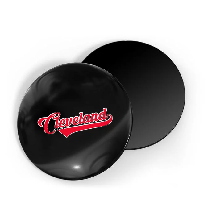 Cleveland Ohio Baseball Magnet