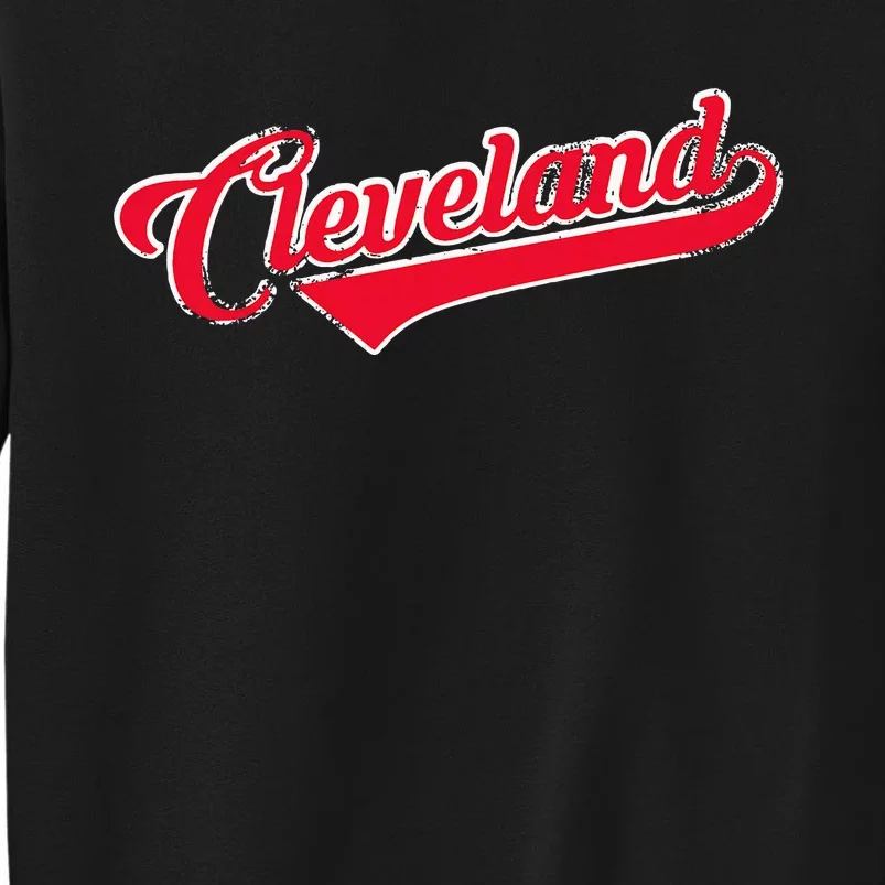 Cleveland Ohio Baseball Tall Sweatshirt