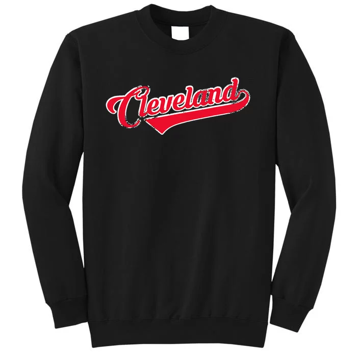 Cleveland Ohio Baseball Tall Sweatshirt