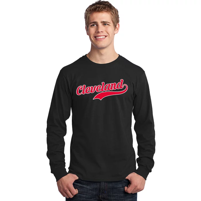 Cleveland Ohio Baseball Long Sleeve Shirt