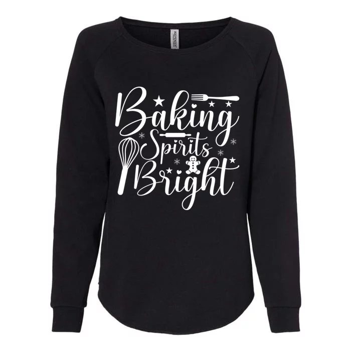 Cookie Ornat Baking Spirit Bright Gingerbread Christmas Gift Womens California Wash Sweatshirt