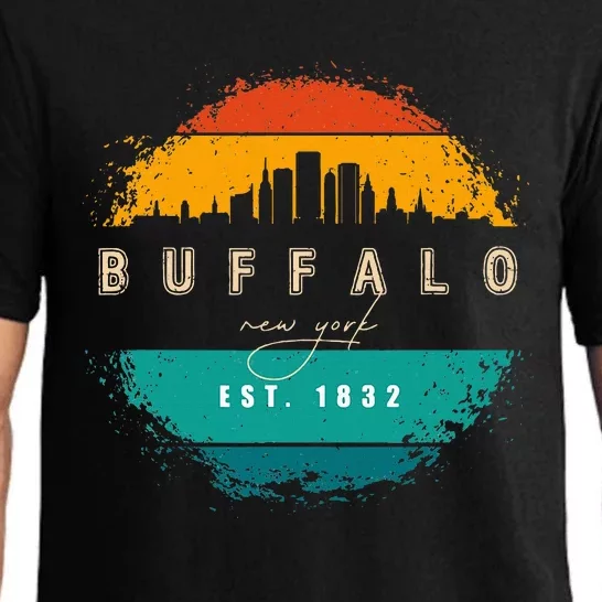 City Of Buffalo New York Pajama Set