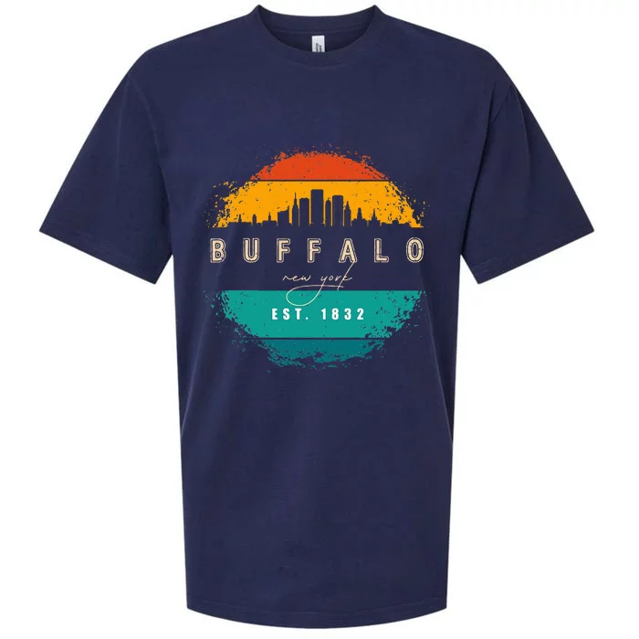 City Of Buffalo New York Sueded Cloud Jersey T-Shirt