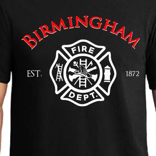 City Of Birmingham Fire Rescue Alabama Firefighter Pajama Set