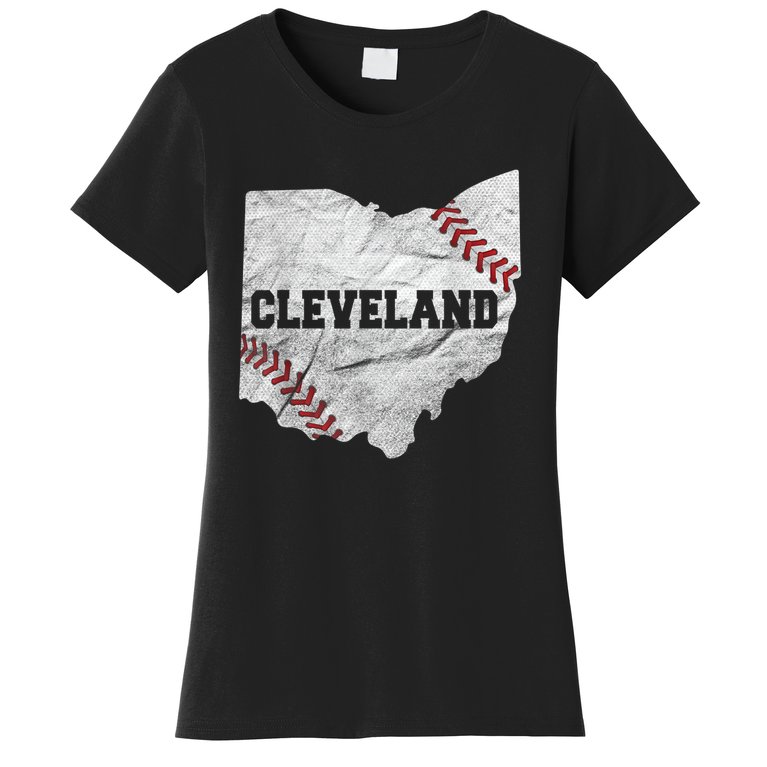 Cleveland Ohio Baseball Sport Baseball Women's T-Shirt