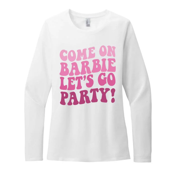 Come On Barbe Lets Go Party! Womens CVC Long Sleeve Shirt