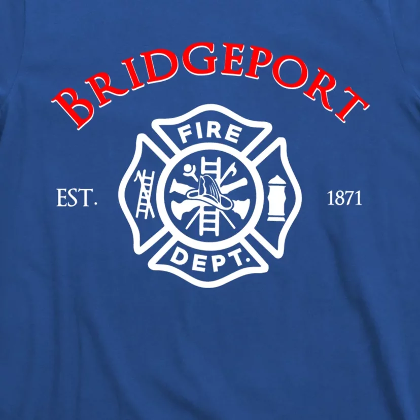 City Of Bridgeport Fire Rescue Connecticut Fire Uniform Great Gift T-Shirt