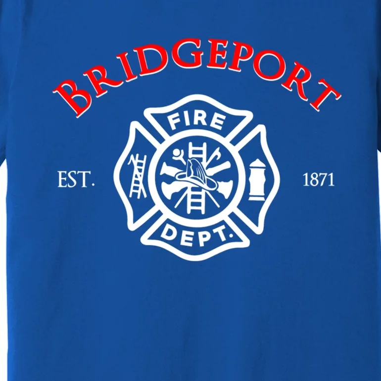 City Of Bridgeport Fire Rescue Connecticut Fire Uniform Great Gift Premium T-Shirt