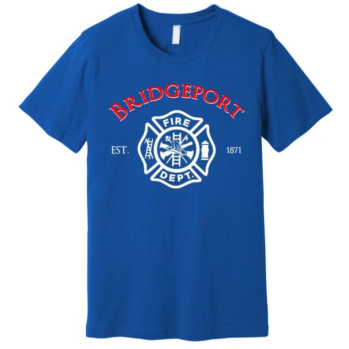 City Of Bridgeport Fire Rescue Connecticut Fire Uniform Great Gift Premium T-Shirt