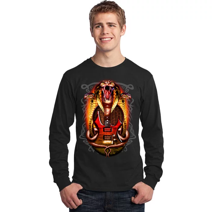 Cobra Guitar Tall Long Sleeve T-Shirt