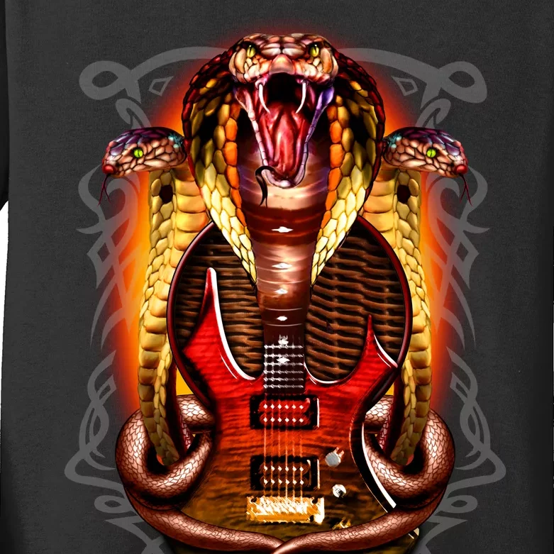 Cobra Guitar Kids Long Sleeve Shirt