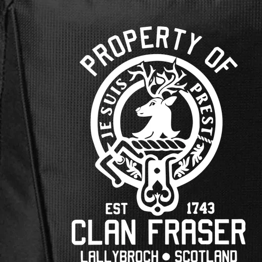 Clan Of Clan Fraser City Backpack