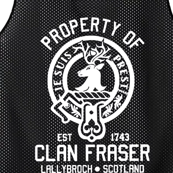 Clan Of Clan Fraser Mesh Reversible Basketball Jersey Tank