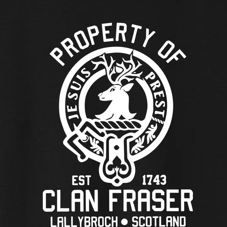 Clan Of Clan Fraser Women's Crop Top Tee