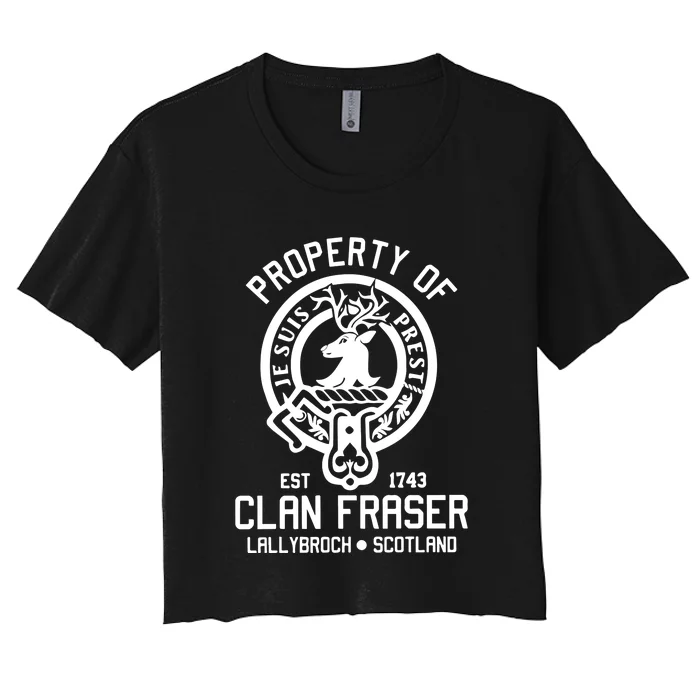 Clan Of Clan Fraser Women's Crop Top Tee