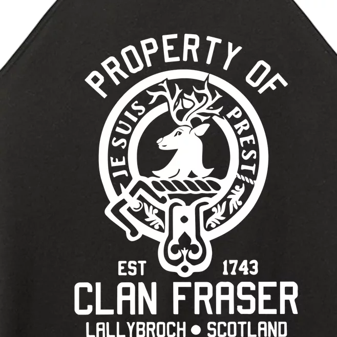 Clan Of Clan Fraser Women’s Perfect Tri Rocker Tank