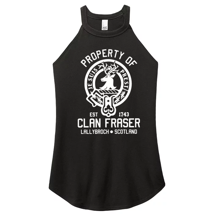 Clan Of Clan Fraser Women’s Perfect Tri Rocker Tank