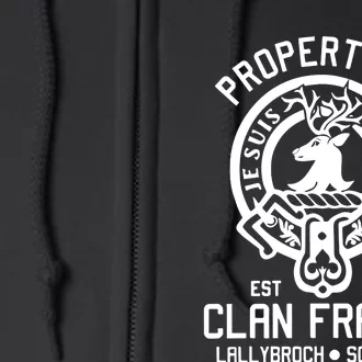 Clan Of Clan Fraser Full Zip Hoodie