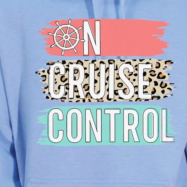 Control On Cruise Leopard Funny Summer Vacation Family Women Unisex Surf Hoodie