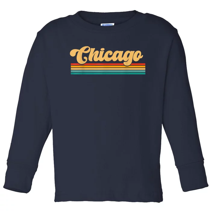 City Of Chicago Toddler Long Sleeve Shirt