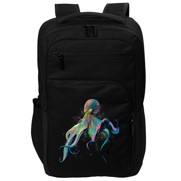 Colorful Octopus Impact Tech Backpack