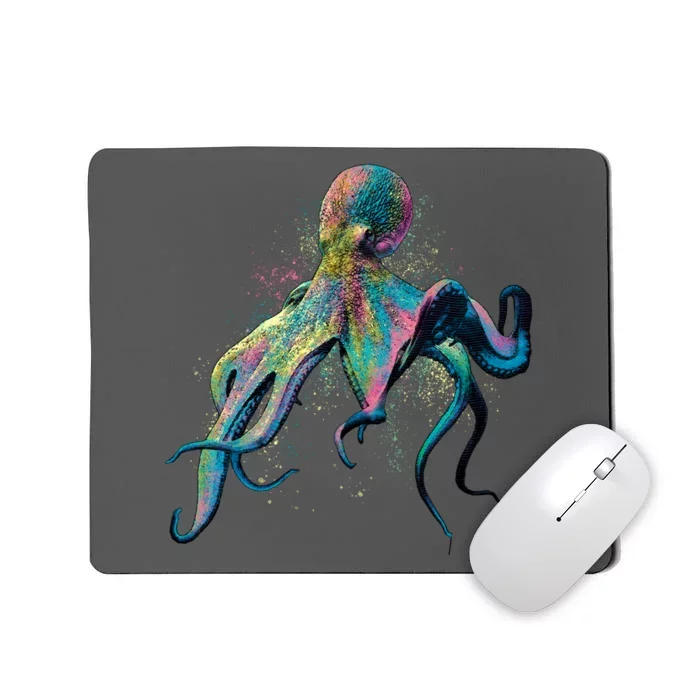 Colorful Octopus Mousepad