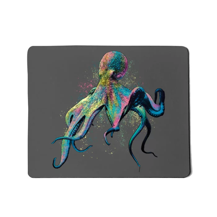 Colorful Octopus Mousepad