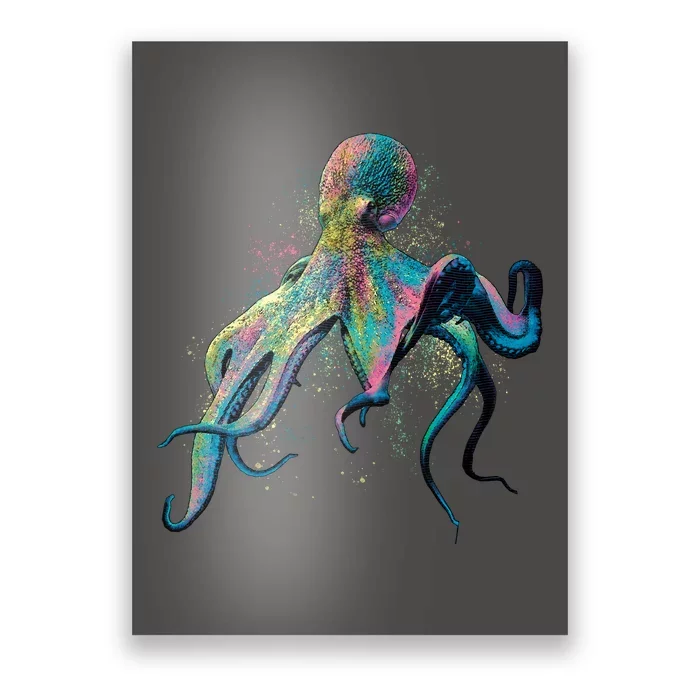 Colorful Octopus Poster