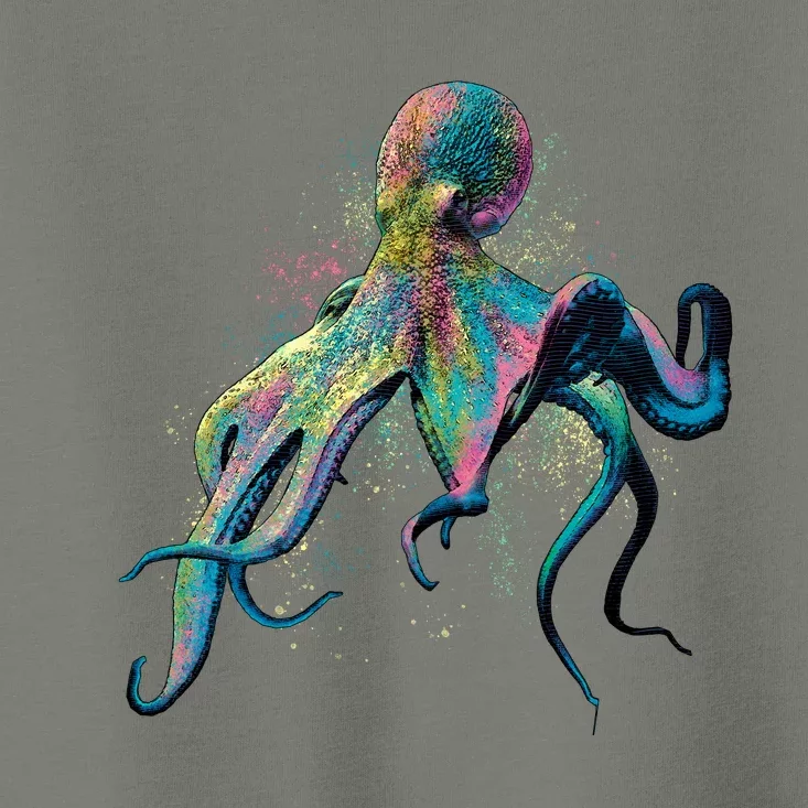 Colorful Octopus Toddler T-Shirt