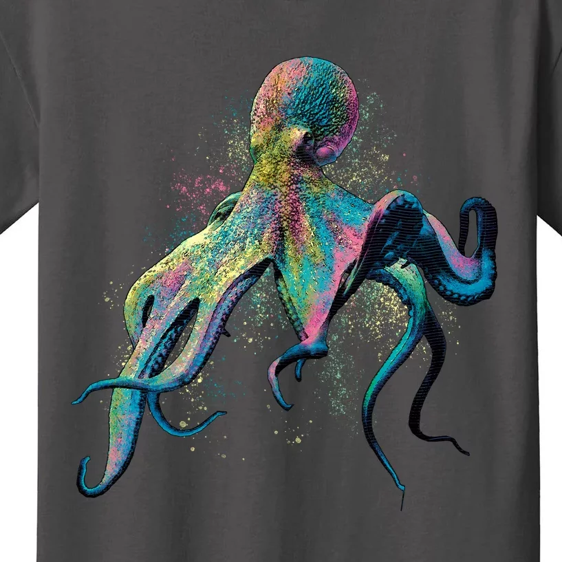 Colorful Octopus Kids T-Shirt