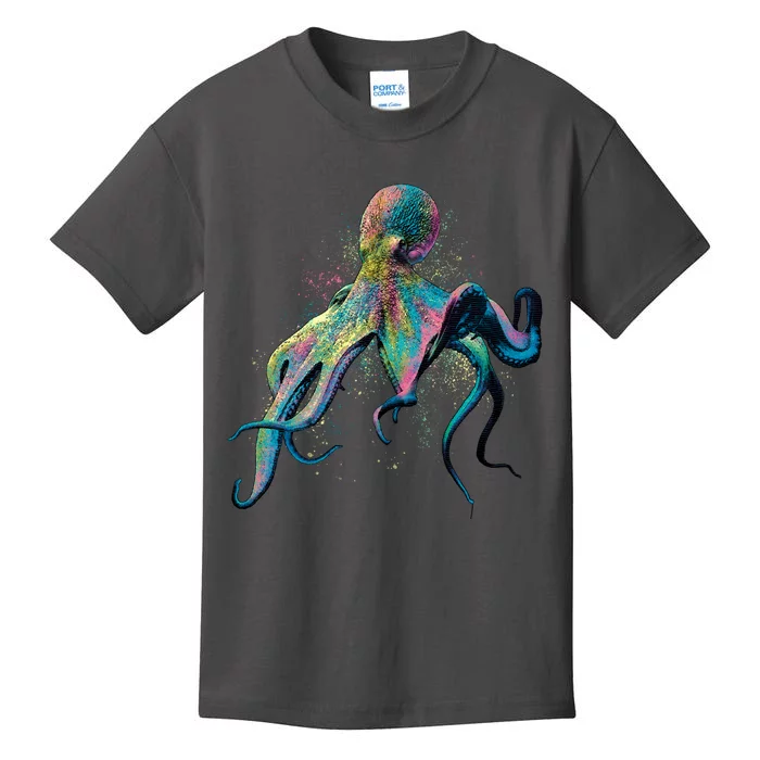 Colorful Octopus Kids T-Shirt