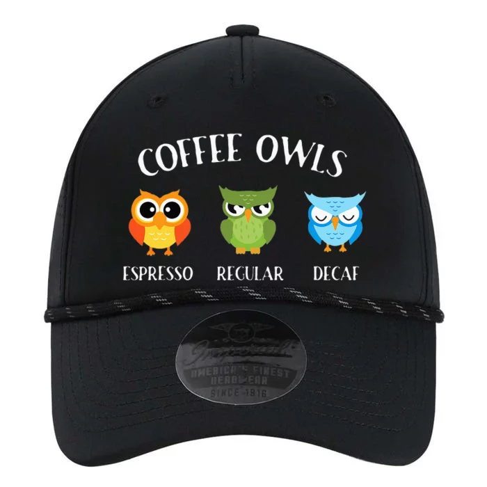 Coffee Owls Coffee Owl Birds Lover Nature Ornithologist Performance The Dyno Cap