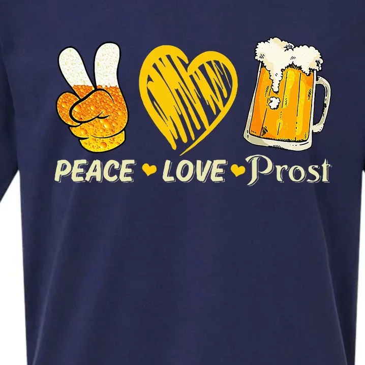 cute oktoberfest costume love prost prost oktoberfest Sueded Cloud Jersey T-Shirt