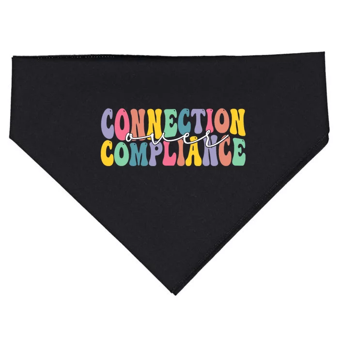 Connection Over Compliance Autism Awareness Month USA-Made Doggie Bandana