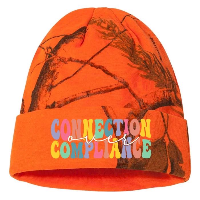 Connection Over Compliance Autism Awareness Month Kati - 12in Camo Beanie