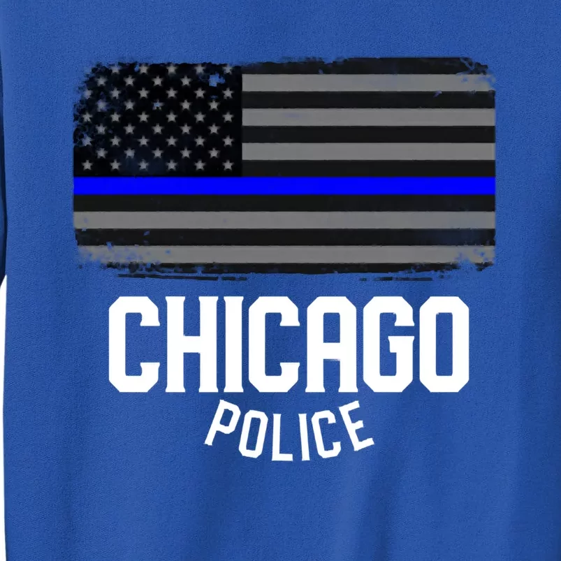 City Of Chicago Police Officer Illinois Policemancity Of Chicago Police Officer Tall Sweatshirt