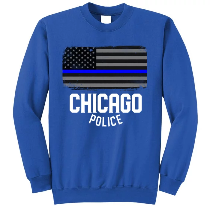 City Of Chicago Police Officer Illinois Policemancity Of Chicago Police Officer Tall Sweatshirt