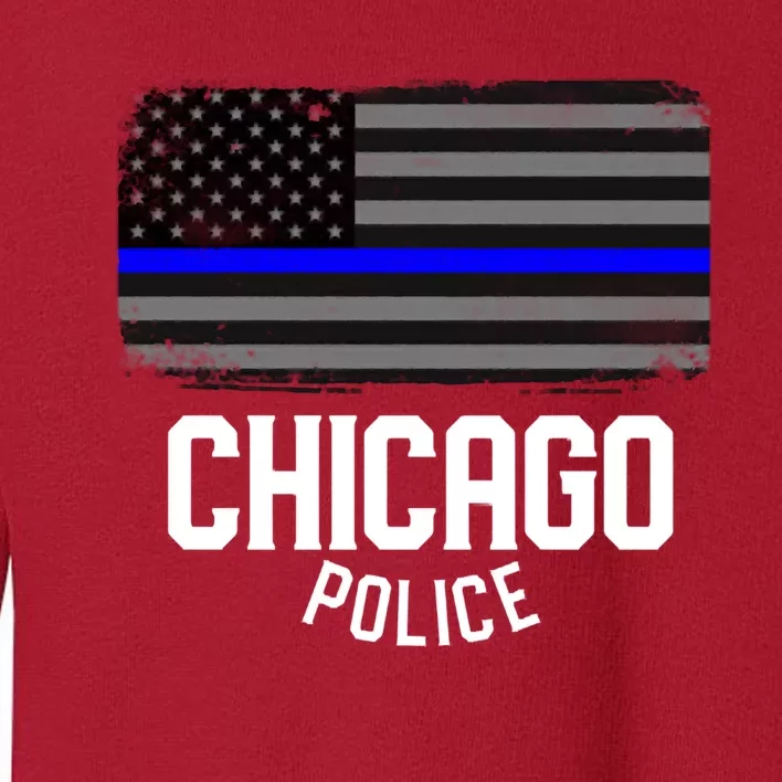 City Of Chicago Police Officer Illinois Policemancity Of Chicago Police Officer Toddler Sweatshirt